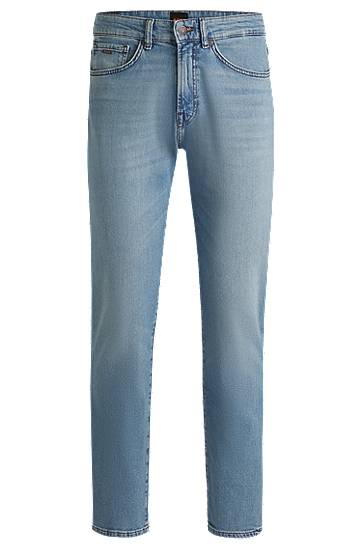 Дънки BOSS Maine Regular-Fit Comfort-Stretch Jeans Синьо | 50514237, 0