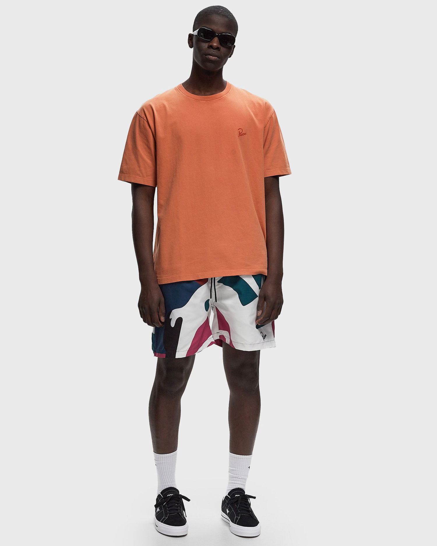 Тениска By Parra Script Logo T-shirt Оранжево
 | 51422, 1
