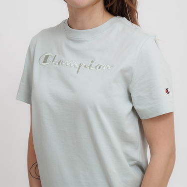 Тениска Champion Champion Short Sleeve T-Shirt Зелено | 117650-GS129, 2