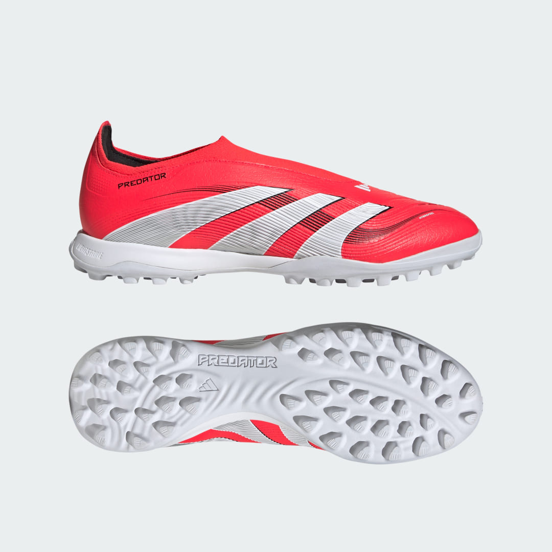 Кецове и обувки adidas Performance Predator League Laceless Turf Червено | ID3824, 0