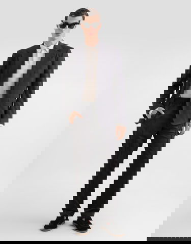 Спортни панталони Dolce & Gabbana Wool Canvas Jogging Trousers Черно | GP147TFUBGZN0999, 1