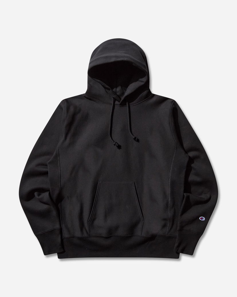 Суитчър Champion Reverse Weave Made in USA Hoodie Черно | 221580 X090