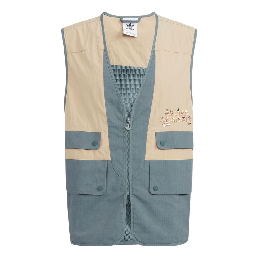 Жилетка adidas Originals CHARR Utility Vest Зелено | IA8477