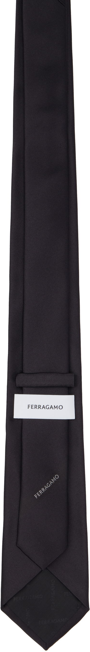 Колани FERRAGAMO Ferragamo Silk Tie Черно | 763128, 2