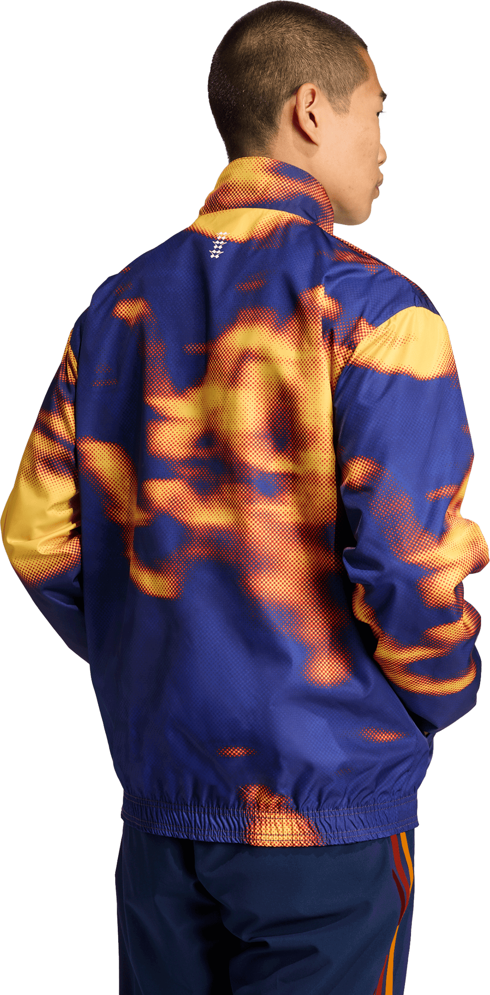 Ветровка adidas Performance Ajax Amsterdam x ID&T Graphic Track Top Многоцветен | JZ1585, 1