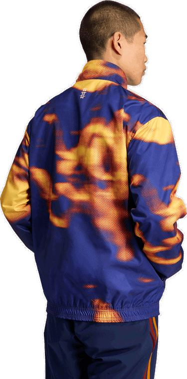 Ветровка adidas Performance Ajax Amsterdam x ID&T Graphic Track Top Многоцветен | JZ1585, 1