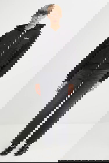 Суитчър Carhartt WIP Hooded Schooling Jacket with Print Черно | I035514.8906, 4