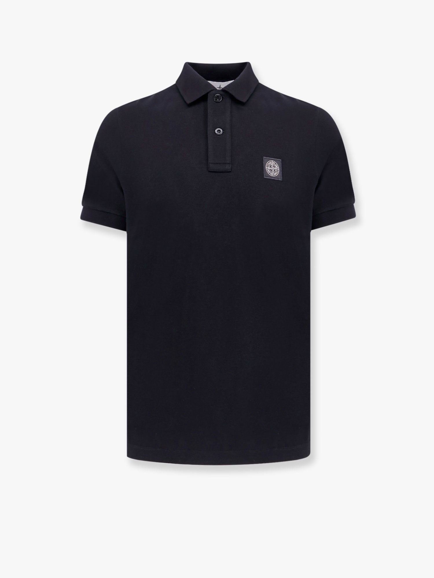 Поло тениска Stone Island Slim Fit Logo Patch Polo Shirt Тъмно синьо | K1S1522002SCS0017V0029, 0