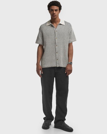 Риза Les Deux Knitted Short Sleeve Shirt Бежово | LDM310127-215100, 2