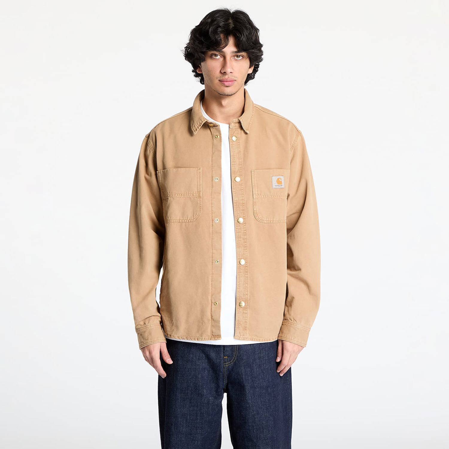 Яке Carhartt WIP Conro Workwear Long Sleeve Shirt Jacket Бежово | I033767.2FS4J, 0