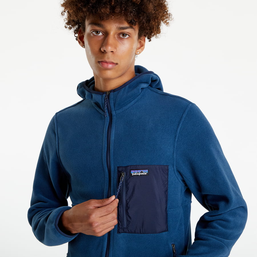 Суитчър Patagonia Microdini Hoody Синьо | 26210 TIDB, 1