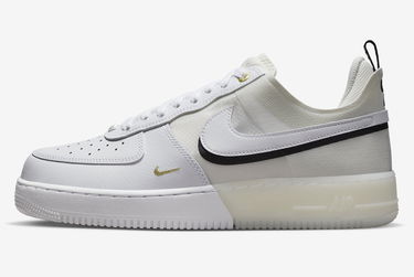 Кецове и обувки Nike Air Force 1 React Бяло | DQ7669-100, 0
