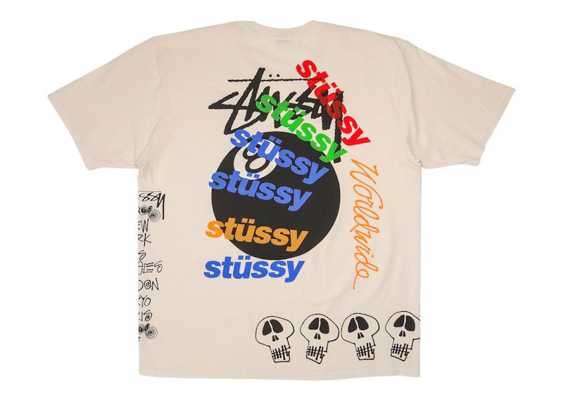Тениска Stüssy Stussy Graphic Print T-Shirt Бежово | 1904915_NATL