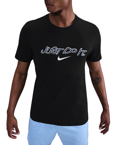 Тениска Nike T-Shirt Just Do It Print Pack Черно | hv4125-100, 0