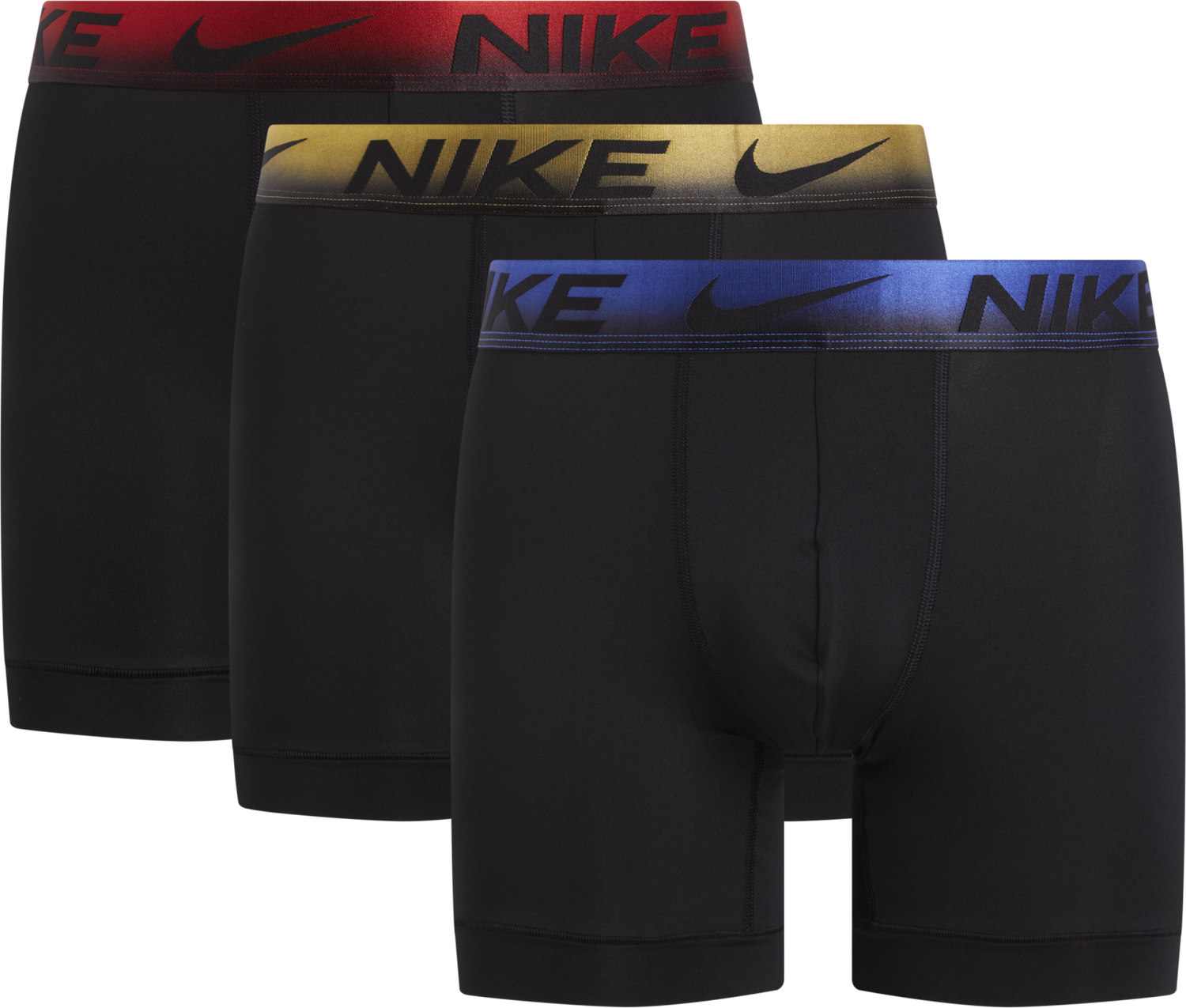 Боксерки Nike Dri-Fit Essential Micro Boxer Brief 3-Pack Черно | 0000KE1157-EXG, 0