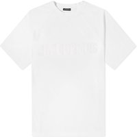 Тениска Jacquemus Typo T-Shirt Бяло | 24E245JS212-2031-100, 1