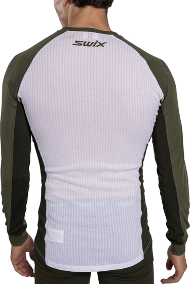 Тениска SWIX RaceX Classic Long Sleeve T-Shirt Бяло | 10115-23-20001, 2