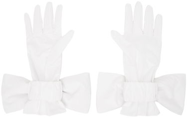 Ръкавици SHUSHU/TONG SHUSHU/TONG Bow Gloves Бяло | aw21ac07, 1