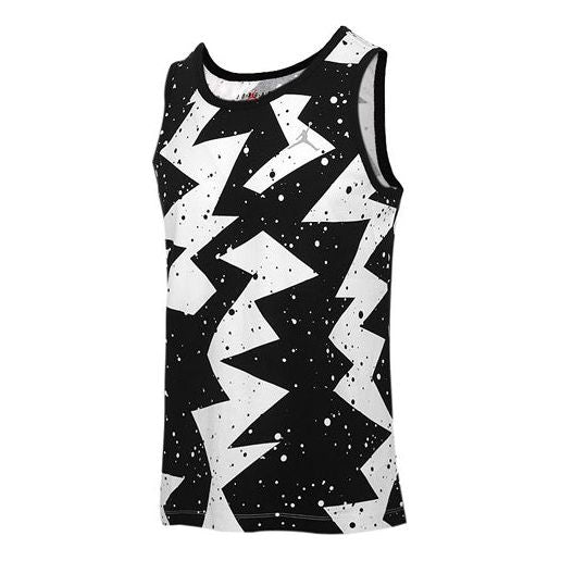 Потник Jordan Jordan Printed Poolside Basketball Jersey Черно | CJ6231-010, 0