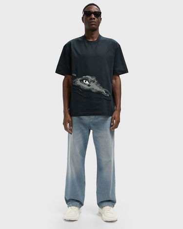 Тениска Lacoste T-Shirt Embellished Beaded Crocodile Runaway Collection Черно | TH5052-1LI, 1