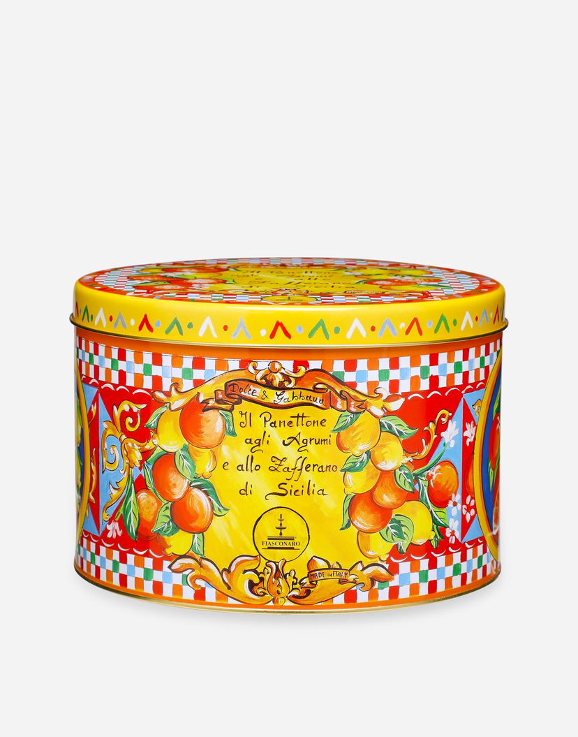 Домашен декор Dolce & Gabbana Panettone With Sicilian Citrus Fruits And Saffron Многоцветен | PN1000YEL2082000