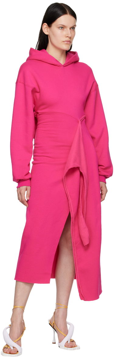 Pокля Ottolinger Ottolinger Hooded Midi Dress Розово | 1501506, 3