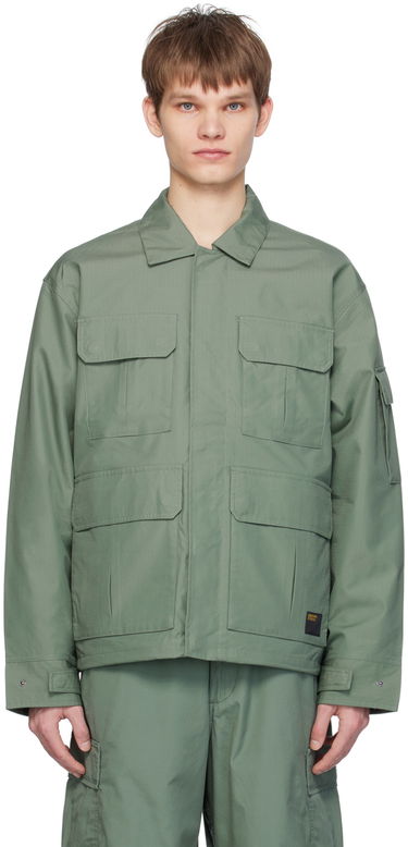 Яке Carhartt WIP Military Style Button Up Jacket Зелено | I032979, 0
