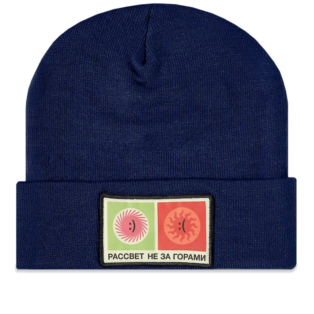 Шапка PACCBET Patch Knit Beanie Тъмно синьо | PACC11K008-NVY, 0