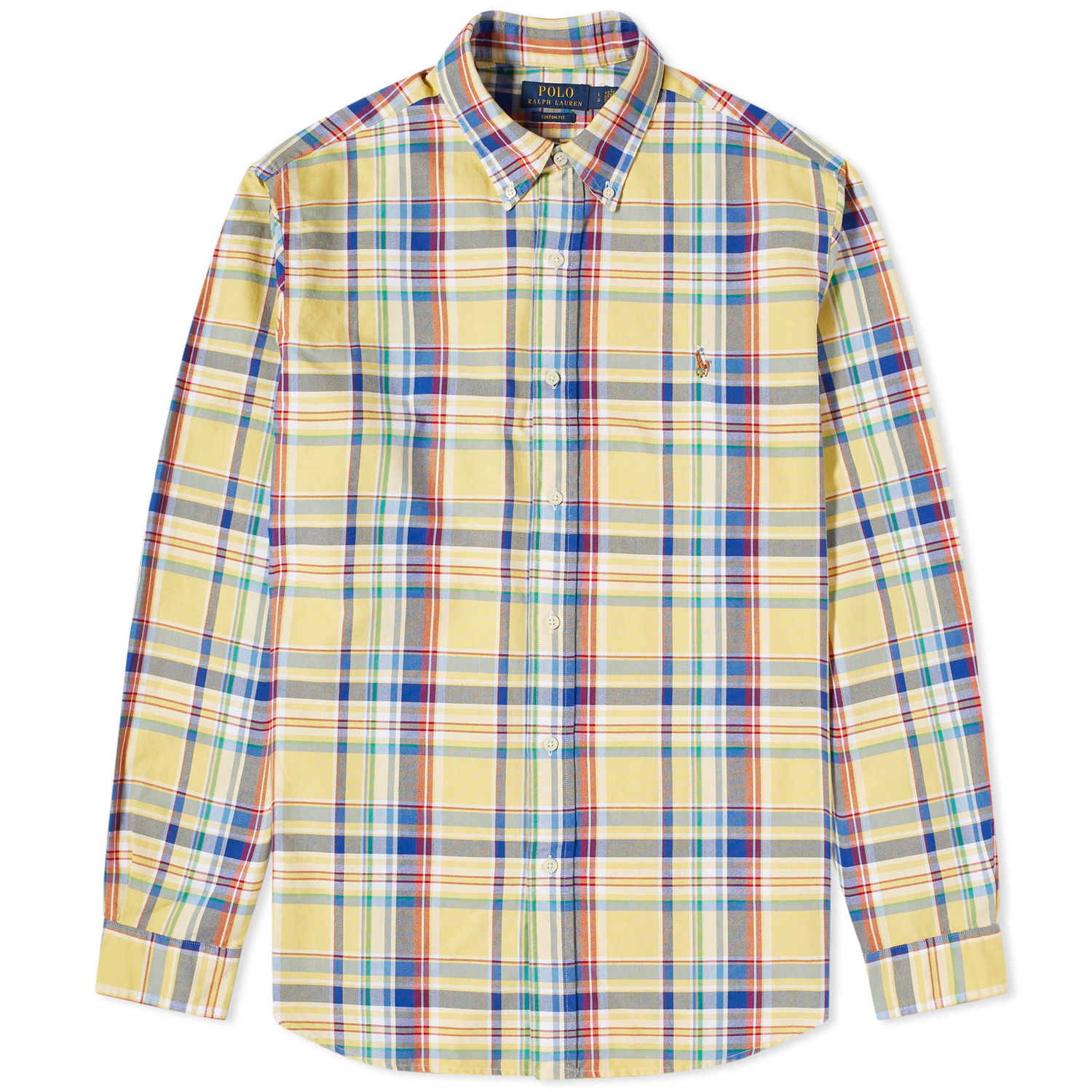 Риза Polo by Ralph Lauren Check Oxford Shirt Жълто | 710897267007, 0