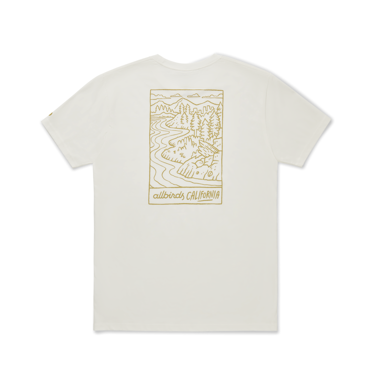Тениска Allbirds Organic Cotton T-Shirt Бяло | A11528M, 1