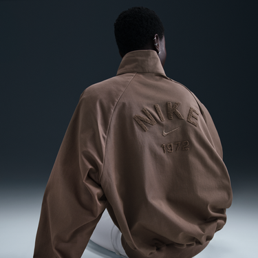 Суитчър Nike Sportswear Collection Relaxed Fit Quarter-Zip Top Кафяво | HJ0231-233, 3