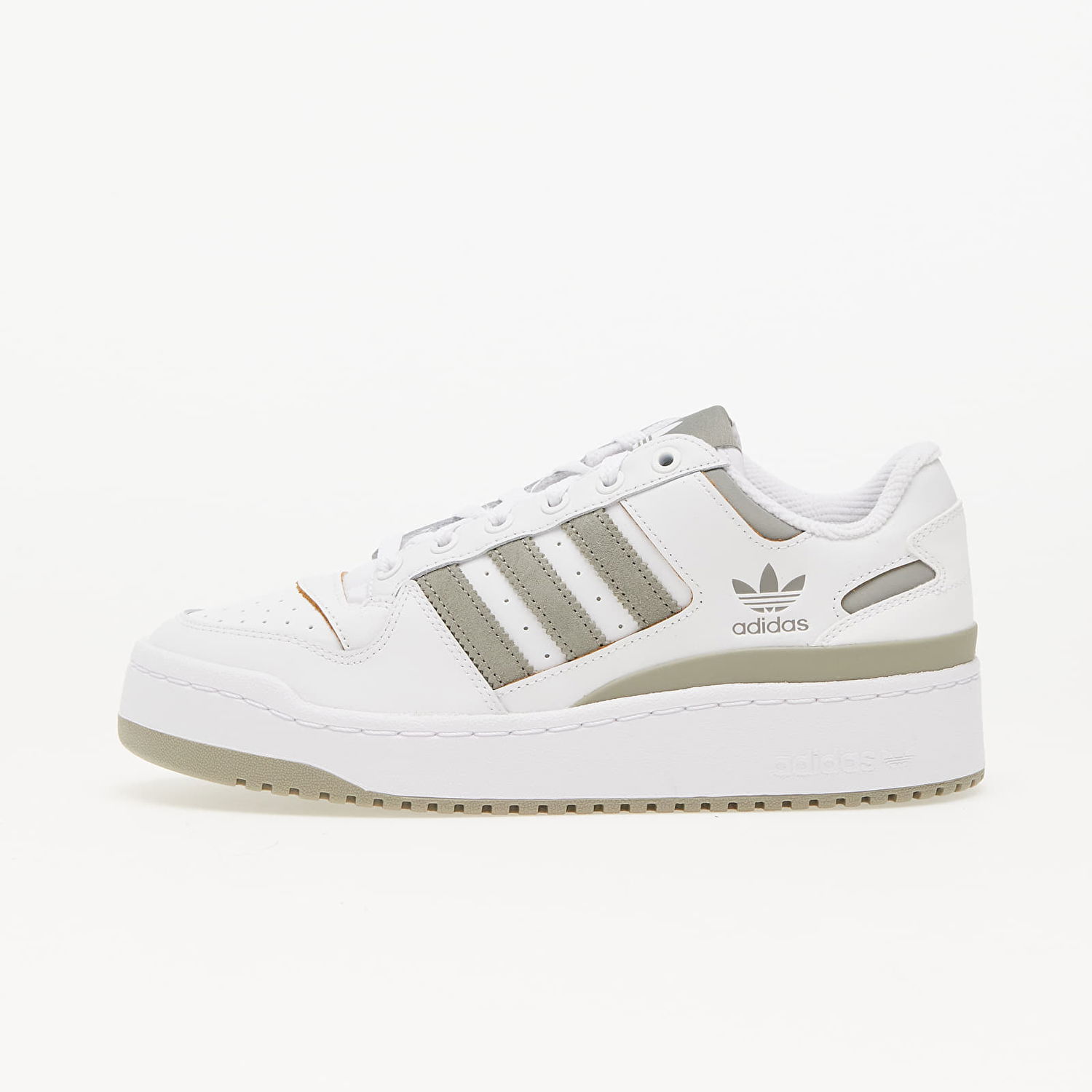 Кецове и обувки adidas Originals adidas Forum Bold Stripes White, Women's low-top sneakers Бяло | ID0410, 0