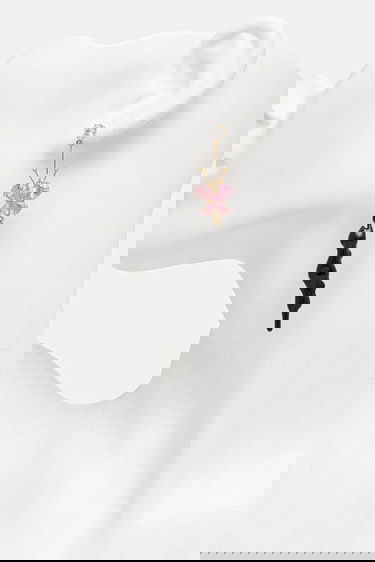 Обеци Ottolinger Ottolinger Butterfly Drop Earrings Розово | 125.902325.03, 1