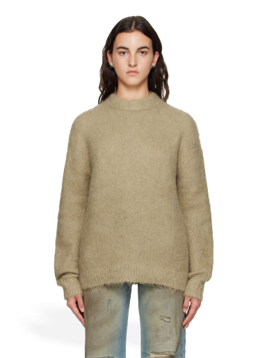 Пуловер Acne Studios Beige Brushed Бежово | B60279-