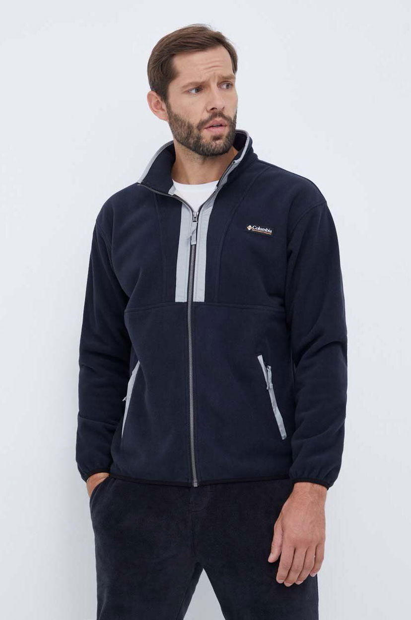 Суитчър Columbia Backbowl FZ Fleece Res Men's Fleece Jacket Черно | 2053853