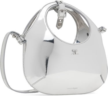 Чанта през рамо Courrèges Mini Mirror Effect Shoulder Bag Металик | 324GSA126PU0017, 1
