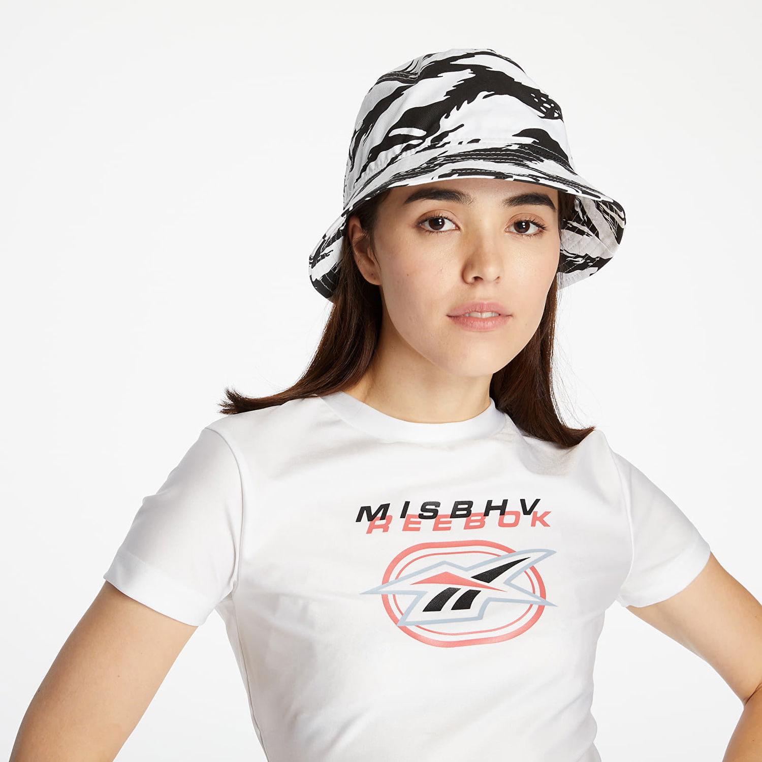 Тениска Reebok MISBHV x Cropped Tee Бяло | FT6015, 1