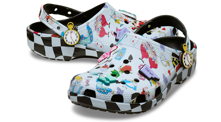 Кецове и обувки Crocs Disney Alice in Wonderland Print Classic Clogs Многоцветен | 211192-90H, 1