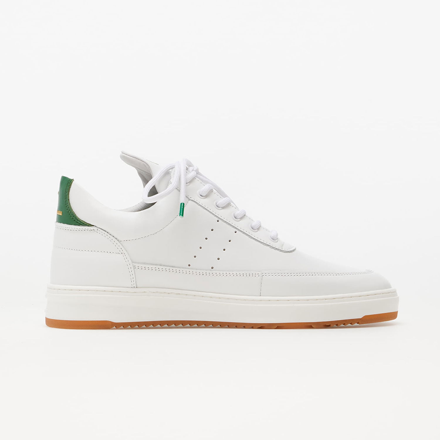 Кецове и обувки Filling Pieces Low Top "Bianco Green" Бяло | 101277919260, 1