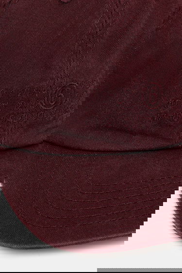 Шапка с козирка Maison Margiela MM6 Maison Margiela Baseball Cap Бургунди | SH2TC0004.M35190.227, 1