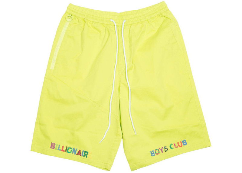 Къси панталони BILLIONAIRE BOYS CLUB Billionaire Boys Club Smiles Shorts Жълто | 8914101LIME