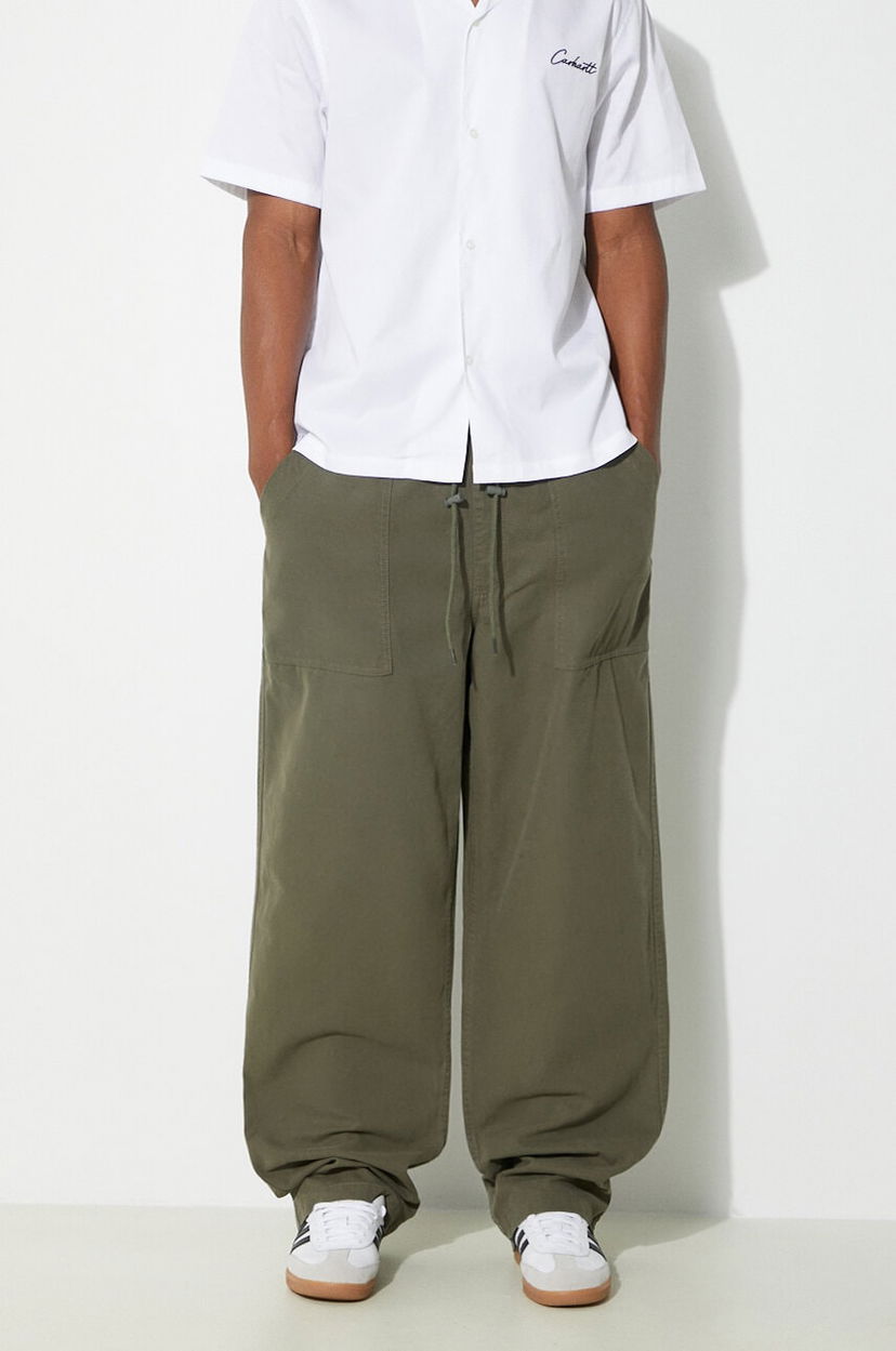 Панталони Vans Premium Standards Easy Drawstring Trouser LX Бяло | VN000GZ2KCZ1