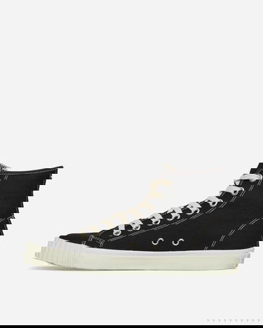 Кецове и обувки Maison Margiela Tabi High-Top "Black" Черно | S57WS0440 H0958, 3