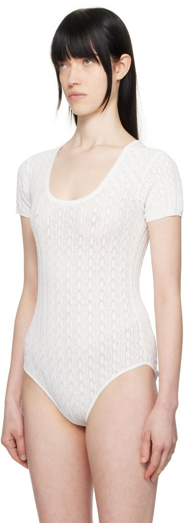 Тениска Loulou de Saison Loulou de Saison Silas Bodysuit Бяло | SILAS, 3