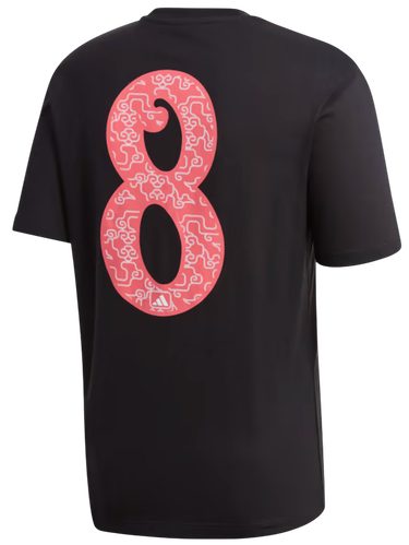 Тениска adidas Performance Sportswear Athletics Lucky 8 Graphic T-Shirt Черно | ge4653, 1