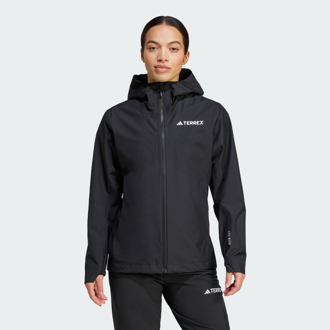 Дъждобран adidas Performance Multi 2.5L Rain Jacket Черно | JN9838, 0