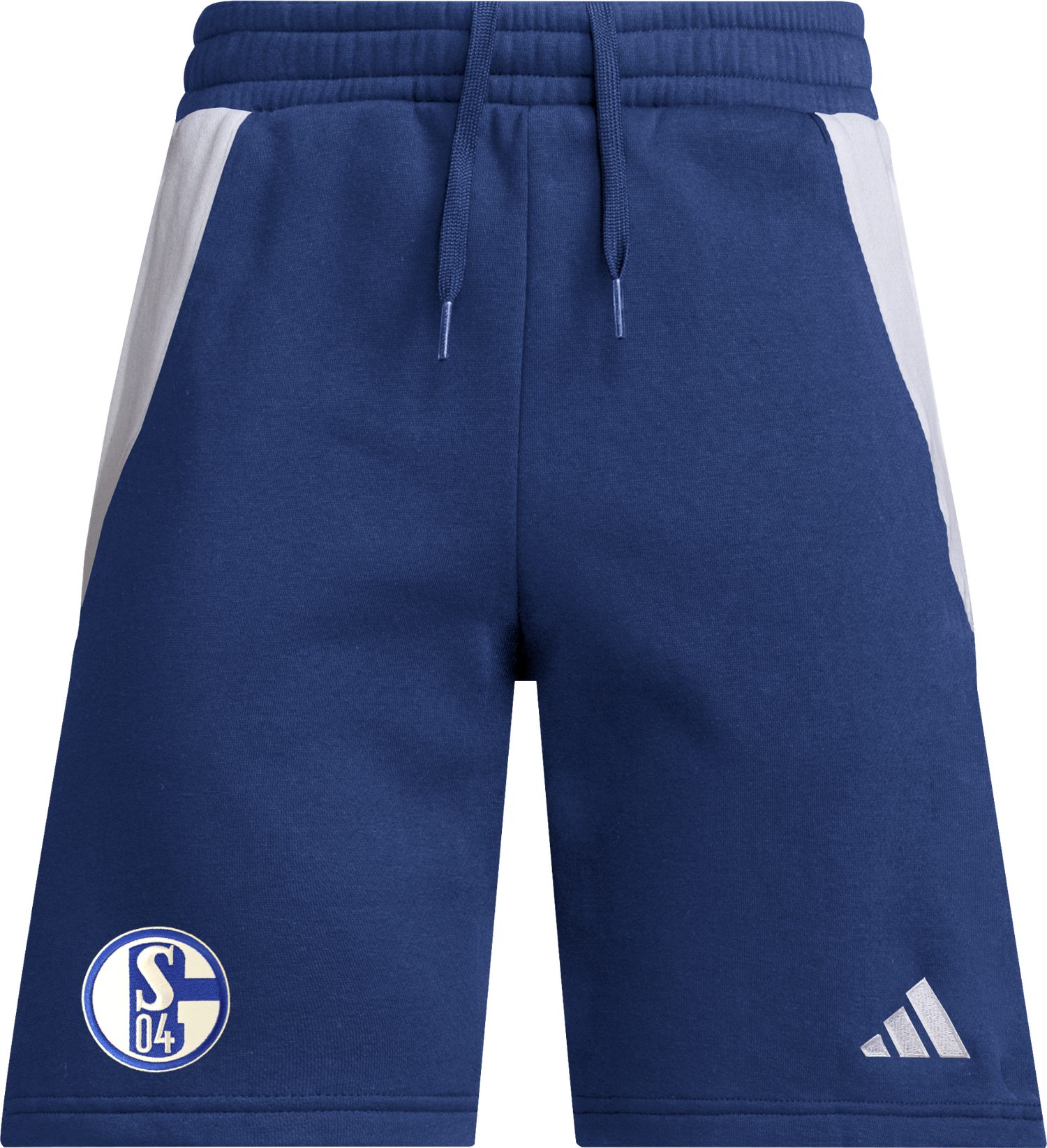 Къси панталони adidas Originals FC Schalke 04 Fleece Drawstring Side Stripe Shorts Синьо | 5s04is1004, 0