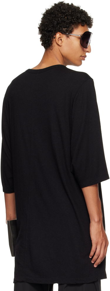 Тениска Rick Owens Rick Owens Concordians Jumbo T-Shirt Черно | RU02E1274 JR, 2