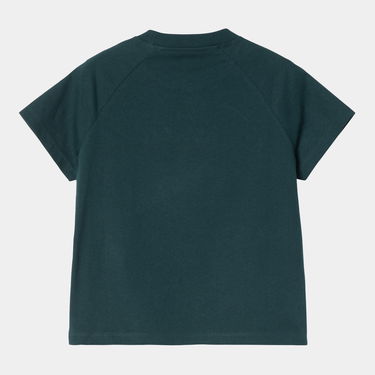 Тениска Carhartt WIP Women's Ray Short Sleeve T-Shirt Зелено | I035529_8, 1