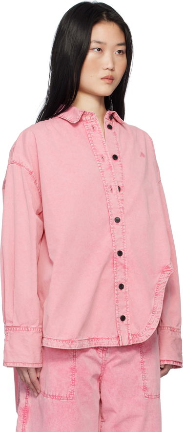 Риза The Attico Attico Diana Denim Shirt Розово | 250WCB00068 DDC098AA, 1
